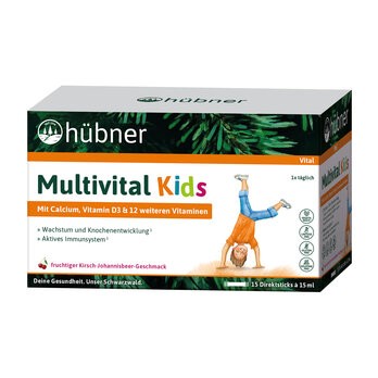 Multivital Kids Direktsticks 225ml Hübner