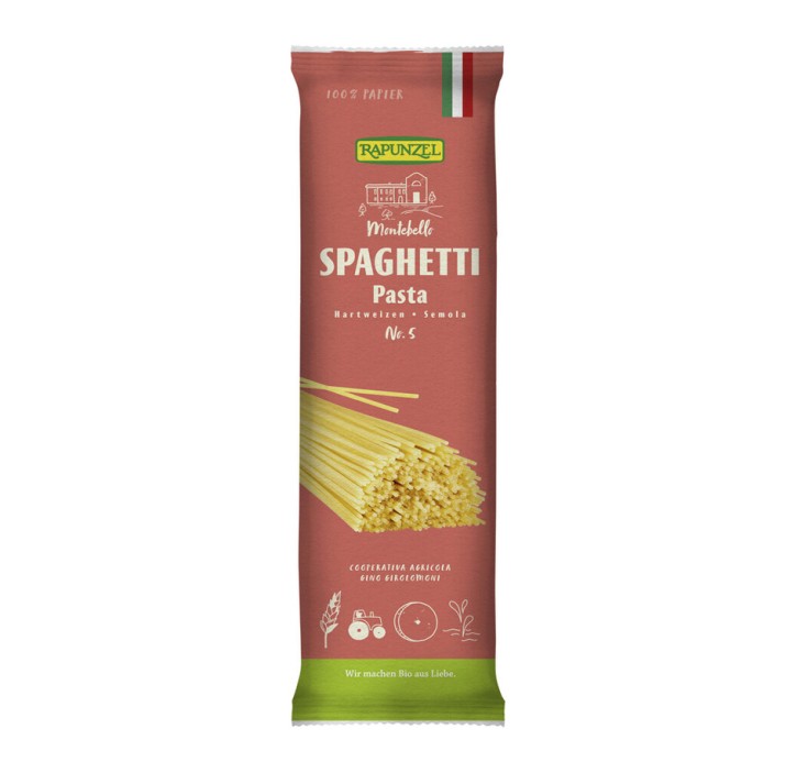 Spaghetti Semola, no.5 bio 500g Rapunzel