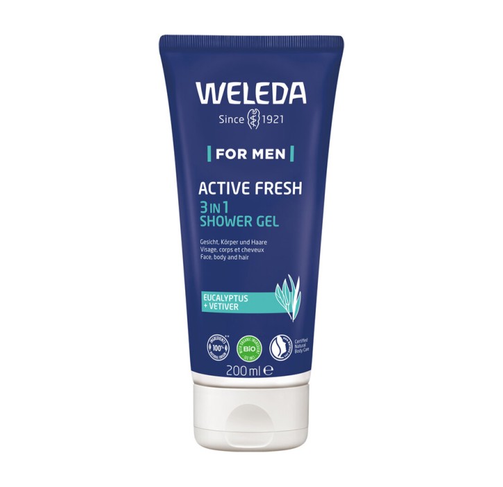 WELEDA For Men - Active Fresh Duschgel