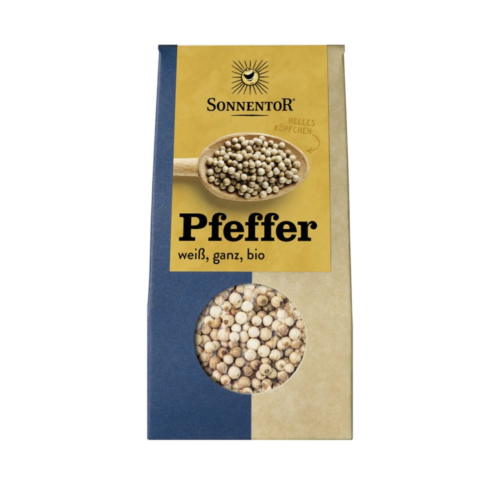 Pfeffer weiß ganz bio 35g Sonnentor