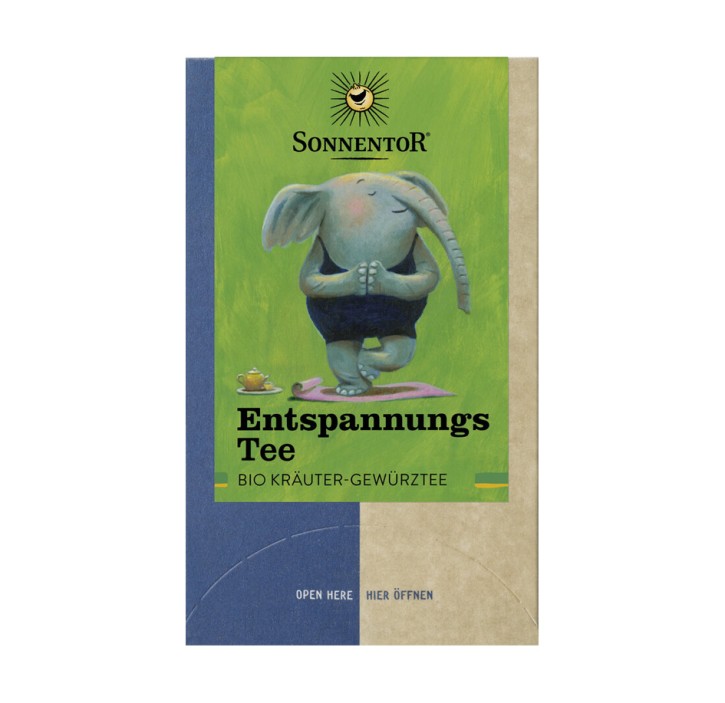 Entspannungs Tee bio 18 Beutel Sonnentor