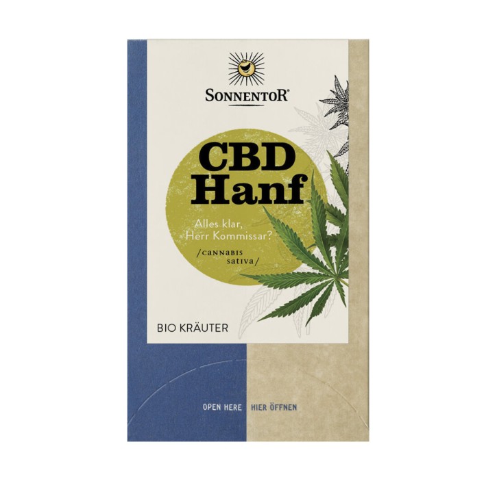 Hanf-CBD bio 18 Beutel Sonnentor