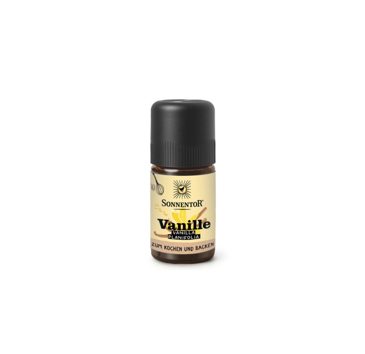 Vanille-Extrakt ätherisches Gewürzöl bio 5ml Sonnentor
