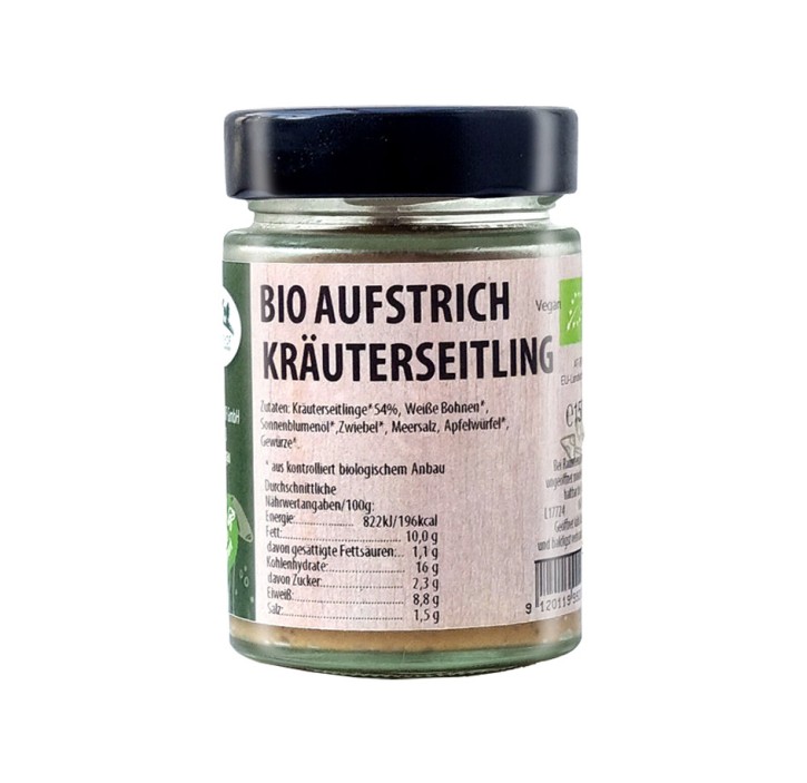 Bio Aufstrich Kräuterseitling 150g Pfisterhof
